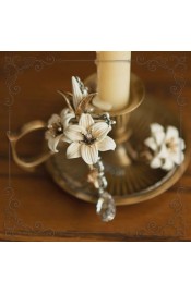 Hoshibako Works Lily Crystal Brooch and Necklaces(Pre-Order/Full Payment Without Shipping)